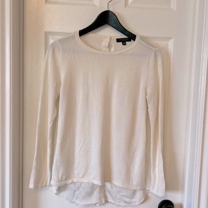 Cream coloured mix medium Anne Taylor sweater.